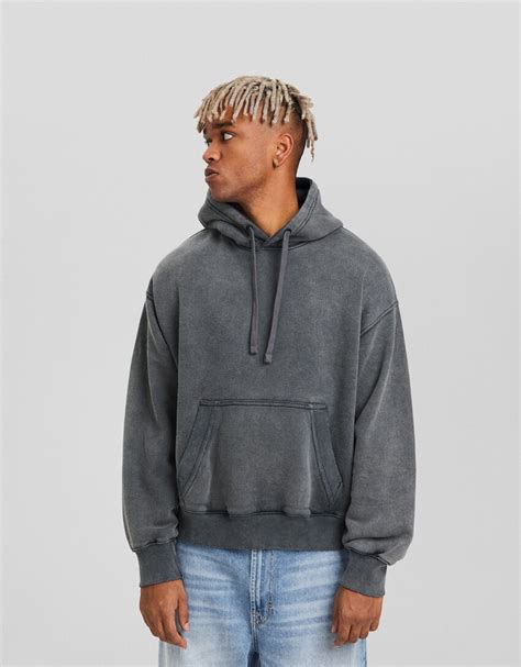 bershka boxy hoodie